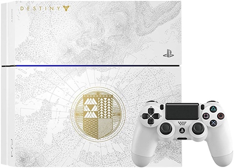 Playstation 4 Console, 500GB Destiny TK White LE (No Game), Boxed